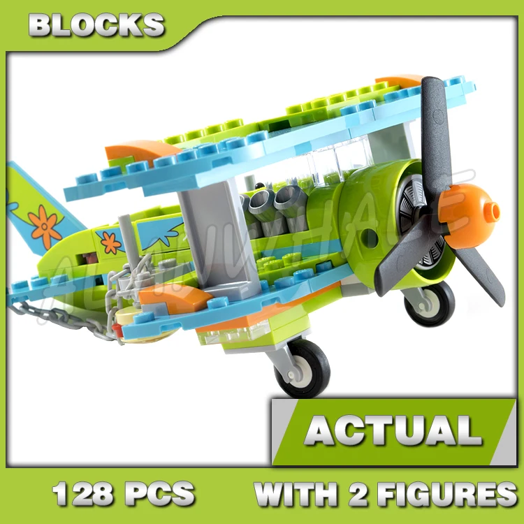 

128pcs Movie Series Mystery Plane Adventures Pumpkin Horseman Hamburger Bombs 10429 Building Blocks Sets Compatible With Model