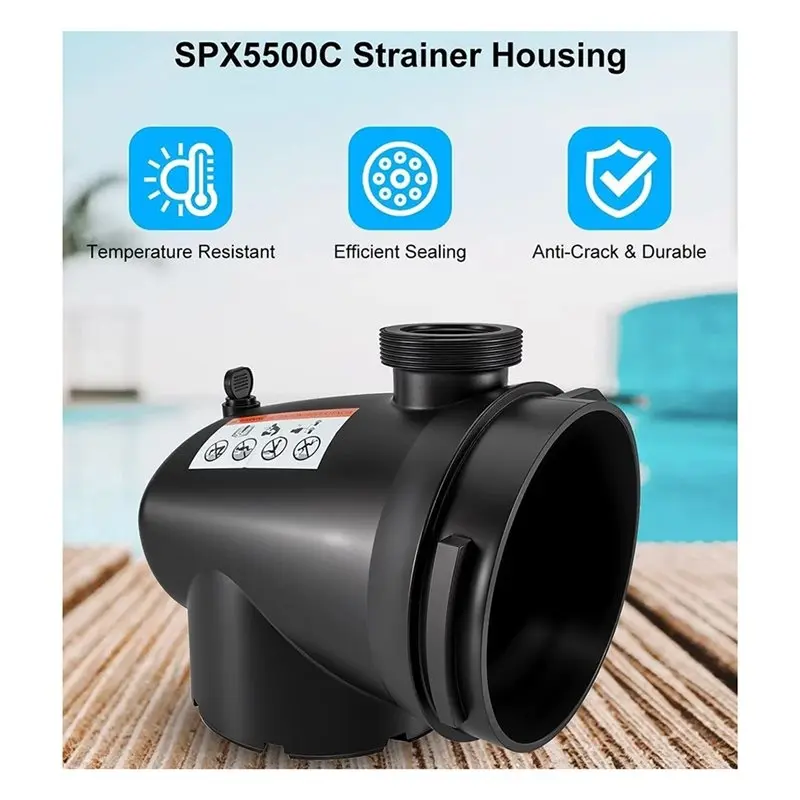 SPX5500C Strainer Housing/Filter Housing Replacement For Hayward Power-Flo Matrix Pump, Xstream Systems Equipment