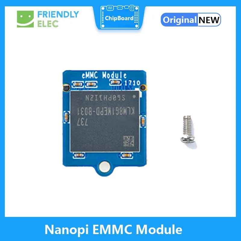 EMMC Módulo 8GB/16GB/32 GB / 64GB apoyo Nanopi NEO4 / Nanopi M4 / K1 Plus / K2