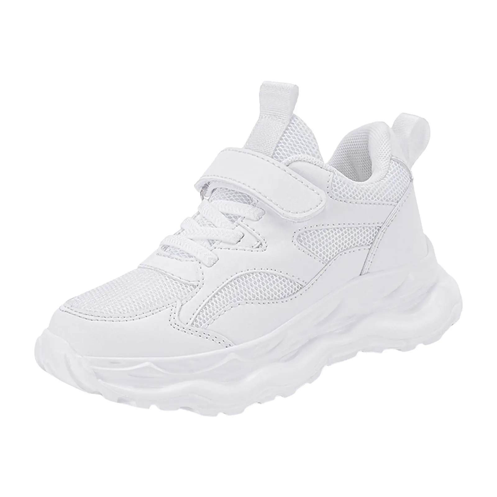 

Sneakers for Kids Childrens White Shoes For Middle And Large Children All Seasons Breathable Mesh Running Shoes for Kids