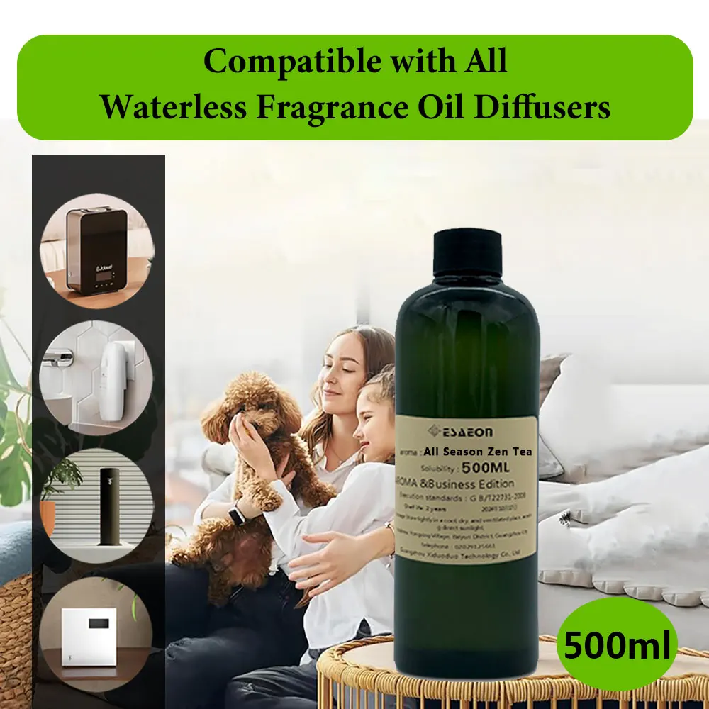 ESAEON 500 مل الأرز/الإنجليزية الكمثرى فريزيا زيت عطري-الناشر المكمل السائل ، للفندق اثنين من زيوت آلة رائحة السوائل #4