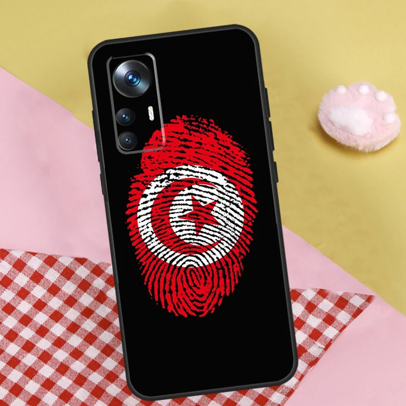 Tunisian Passport Flag For POCO X3 X5 Pro M5 M5s F4 X4 GT F3 F5 Case For Xiaomi 13T 11T 12T 13 Pro 12 Lite 12X