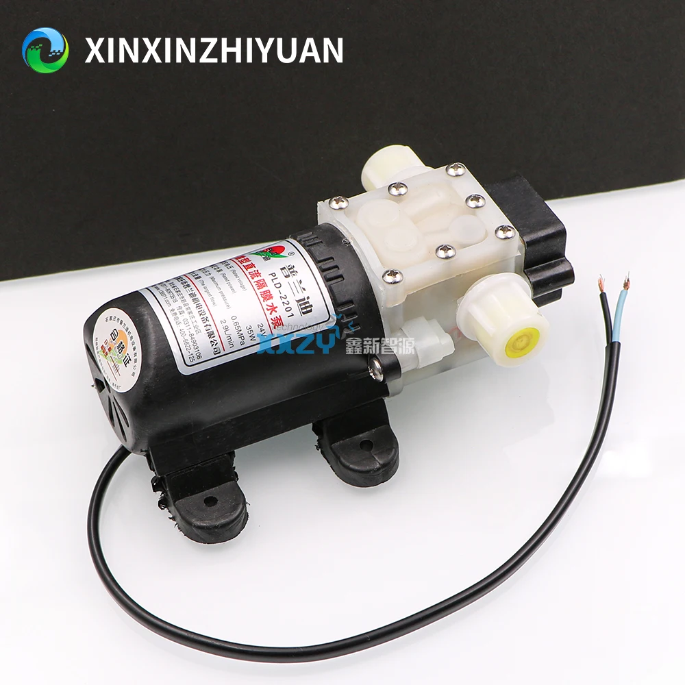 UV Flatbed Machine PLD-2201 Micro Diaphragm Water Pump for Inkjet Printer DC24V 35W PLD Miniature DC Booster Ink Pump