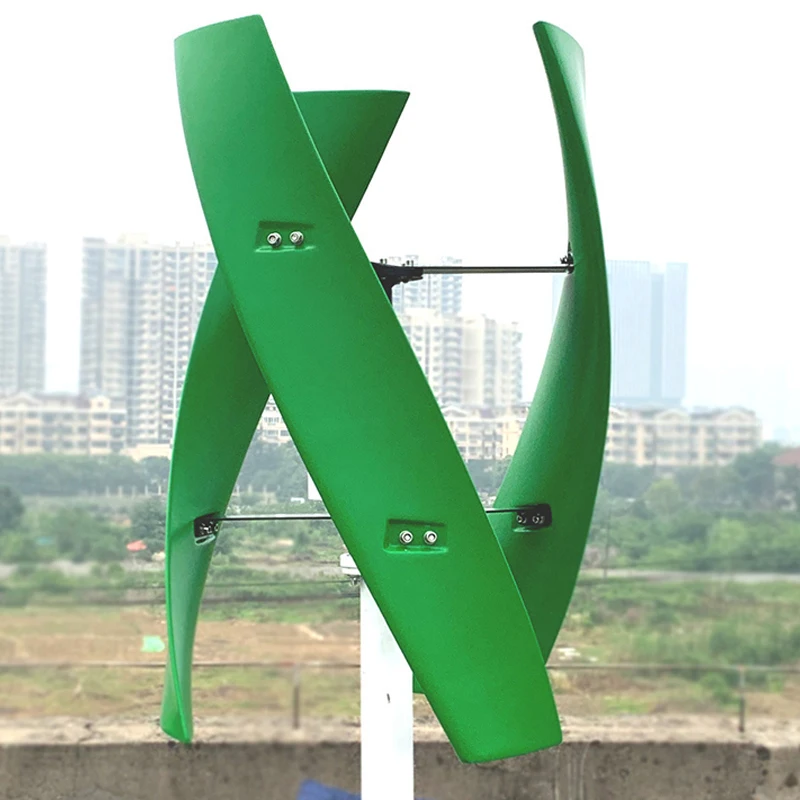 Hot Free Energy Windmill 600W 12V 24V Vertical Wind Turbine Generator Low Noise Wind Turbine with Household Controller