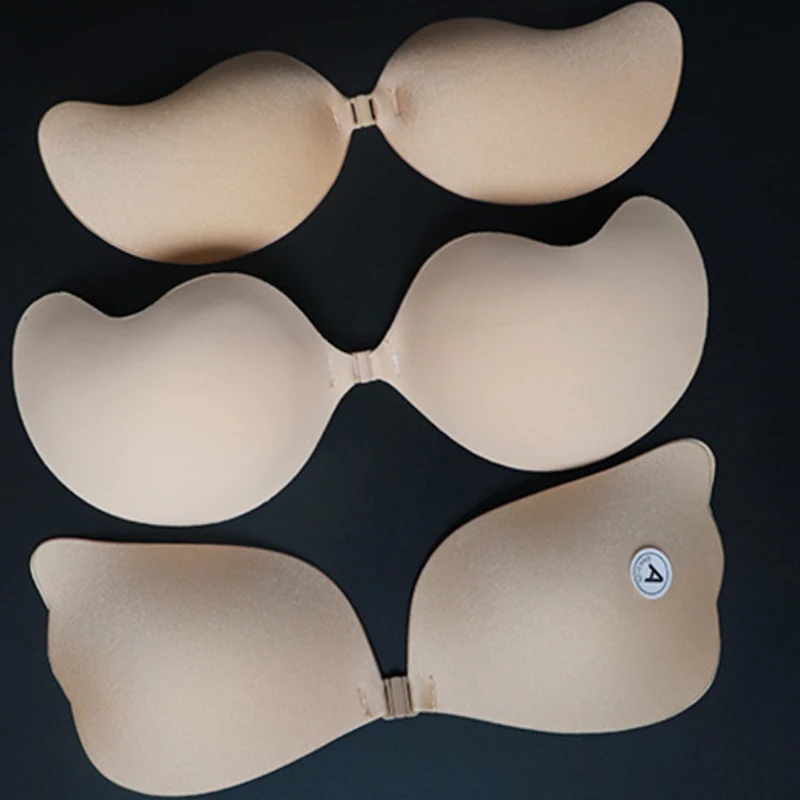 

Sexy Invisible Strapless Adhesive Stick Bra Strapless Push Up Bras Women Backless Lingerie Seamless Silicone Bralette Underwear