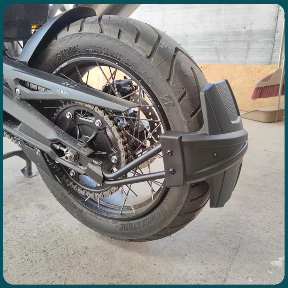 ل انتصار النمر 850 900 2021 2022 2023 2024 2025 دراجة نارية درابزين الغطاء الخلفي الخلفي قطعة من نسيج سبلاش الحرس حامي