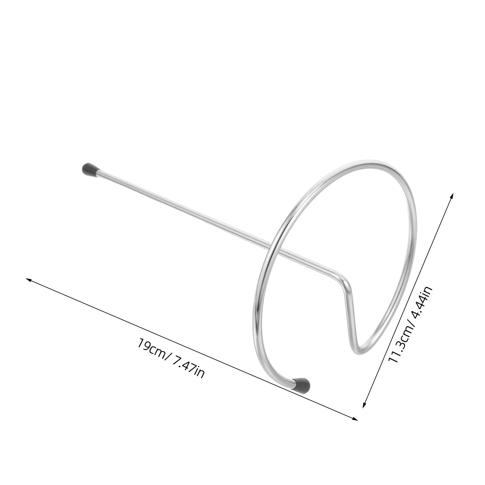 Wine Decanter Stemware Holder Rack Metal Wire Nonslip Base Countertop Glass Organizer Drying Stand Kitchen Bar Dining Room