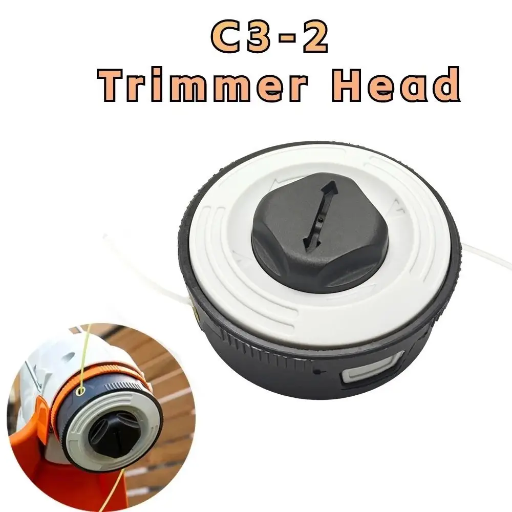 

Nylon Trimmer Head Automatic Replacement Mowing Head Durability Garden Tool Parts for AUTOCUT C 3-2 MOWING HEAD 40097102100