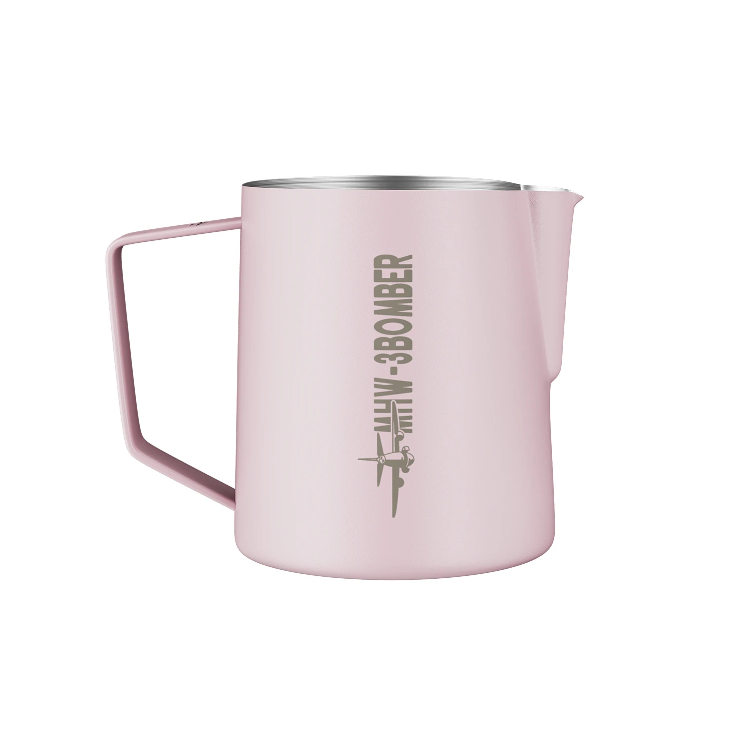 MHW-3BOMBER Klassieke Melkopschuimer 500ml Rood RVS Melkkan Cappuccino/Latte Art Melkbeker Koffie-accessoire