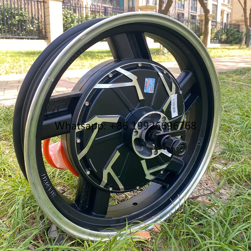 

Motorcycle Modification Motor 17-inch 4000W 60V72V Disc Brake Brushless DC Permanent Magnet Motor
