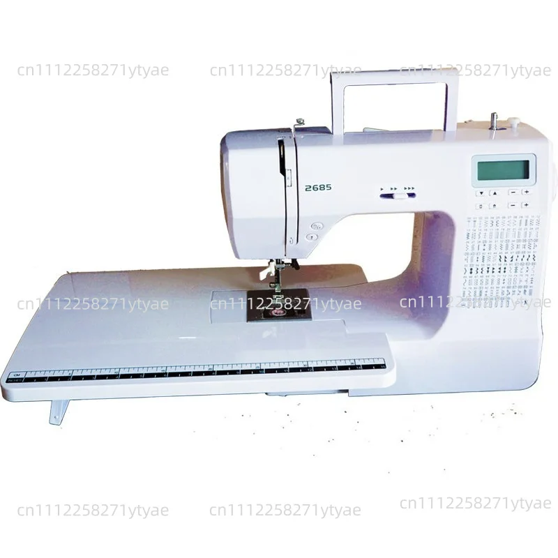 Multifunctional Electric LCD Sewing Machine 220V/36W Mute Thick Button Hole Embroidery Sewing Machine