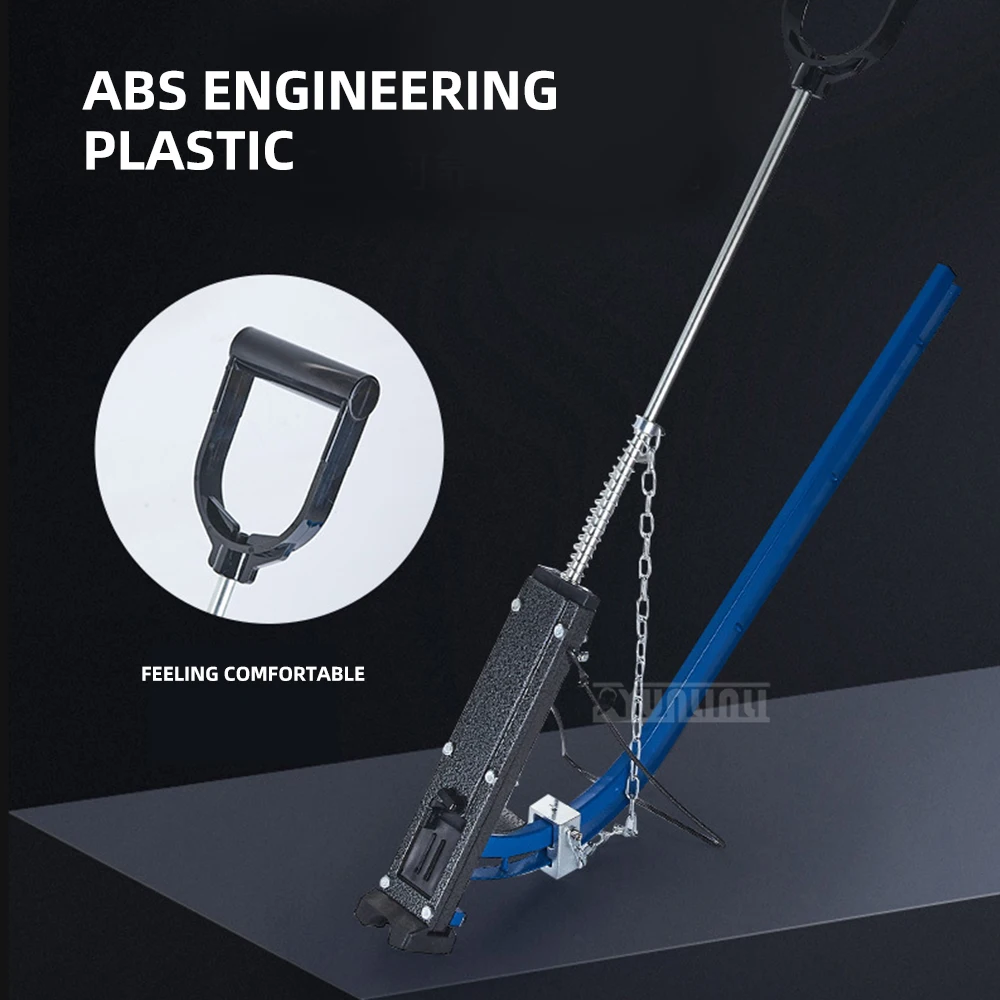 20-Strip Nail Aluminum Water Floor Heating Clipper,Handheld Floor Heating Staple Gun,  Strip Nail Coil Pipe Tool