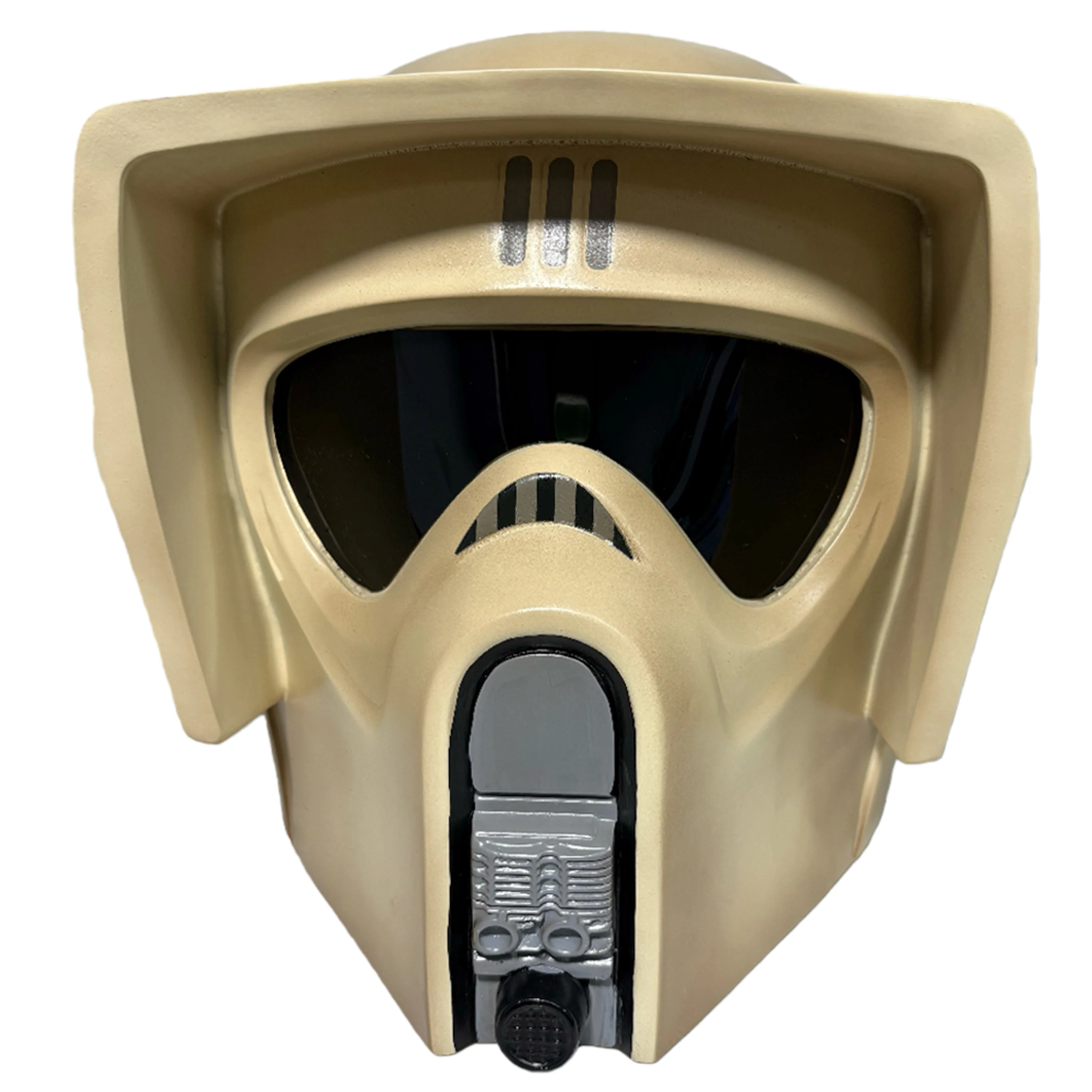 Hełm Star Wars The Black Series EP6 Scout Trooper z żywicy, postarzany, dla dorosłych, maska do cosplayu, maska wystawowa (HT EP6 Scout helmet) — Zdjęcie 2 z 2