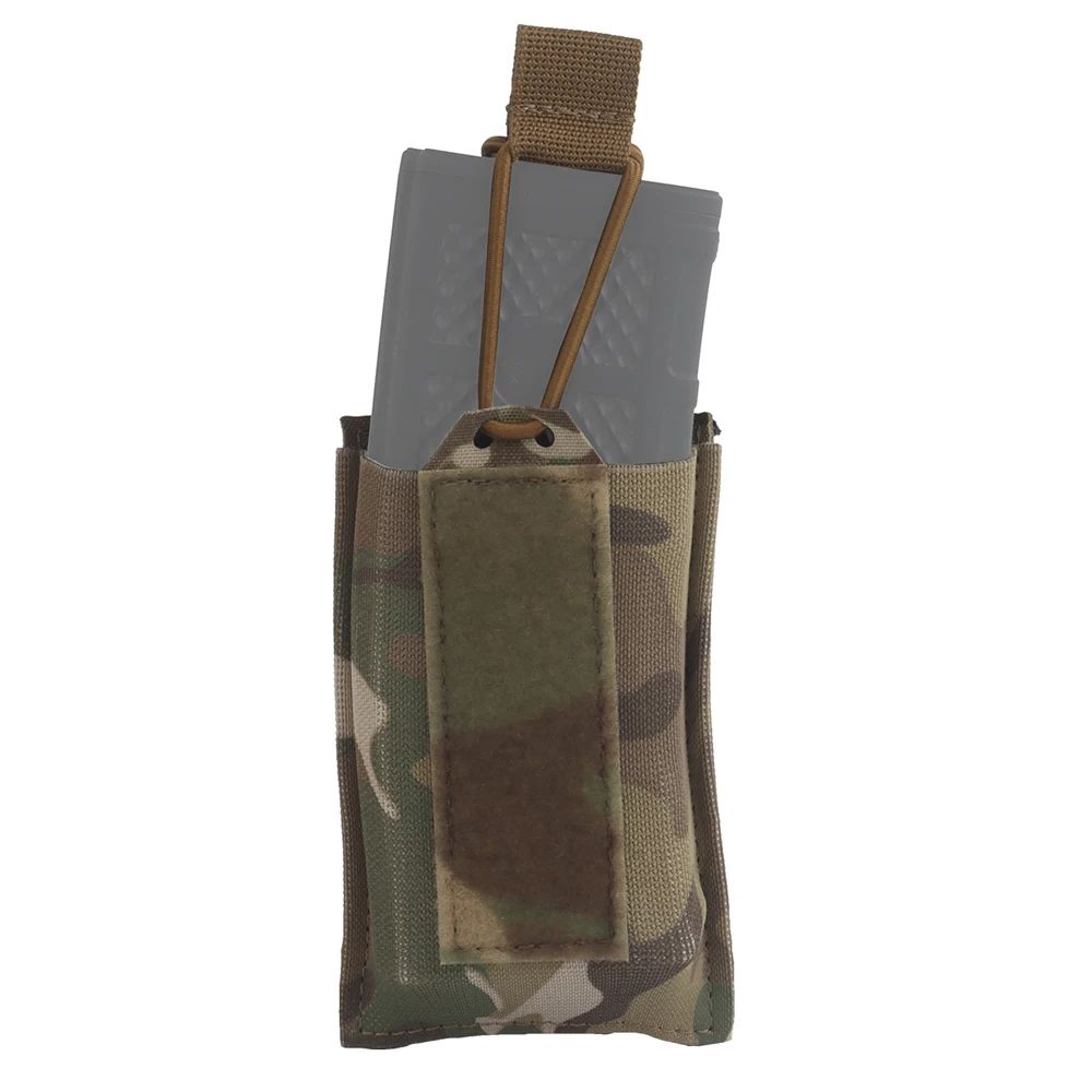 Lightweight Thin Elastic 5.56 Magazine Pouch Portable SP Tactical Hunting Vest Front Panel 2th Layer Expansion Molle Mag Bag