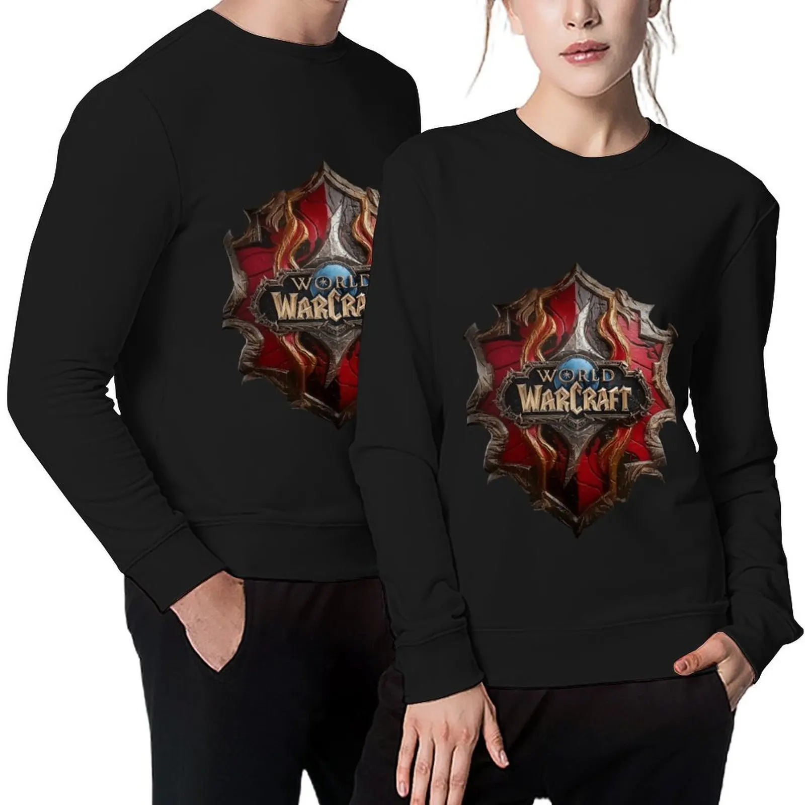 

7624 Shield from the game World of warcraft - WoW- Pullover autumn clothes men's sweat-shirt autumn new in hoodies & sweat-shirt
