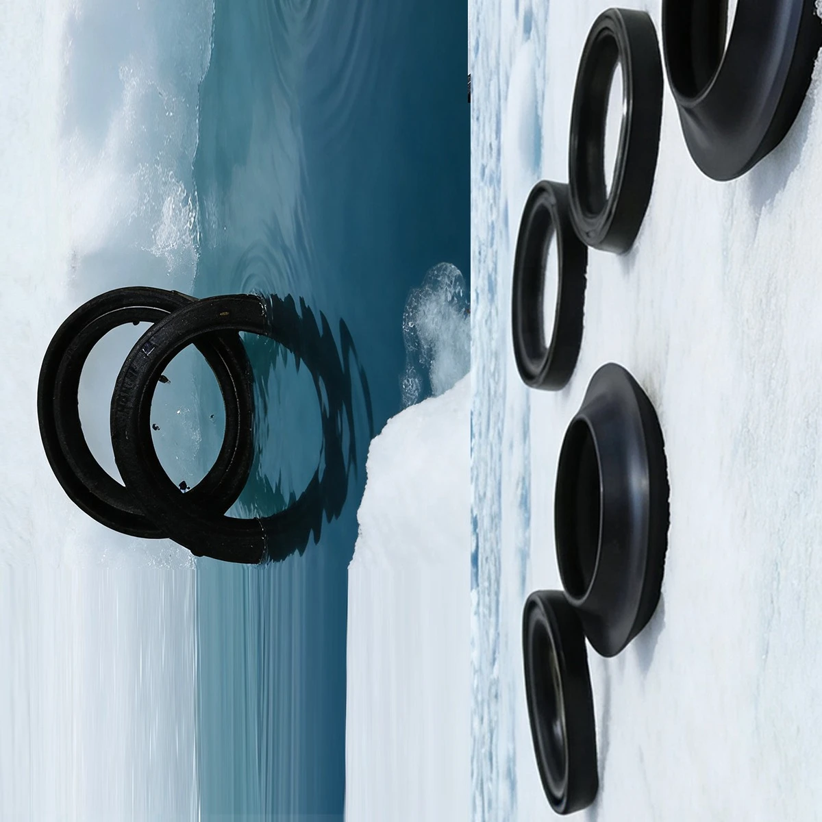 43x55x9.5/10.5 43*55 Motor Front Fork Damper Oil Seal 43 55 Dust Cover For Yamaha V MAX V-MAX VMAX 1200 BT1100 BULLDOG BT 1100