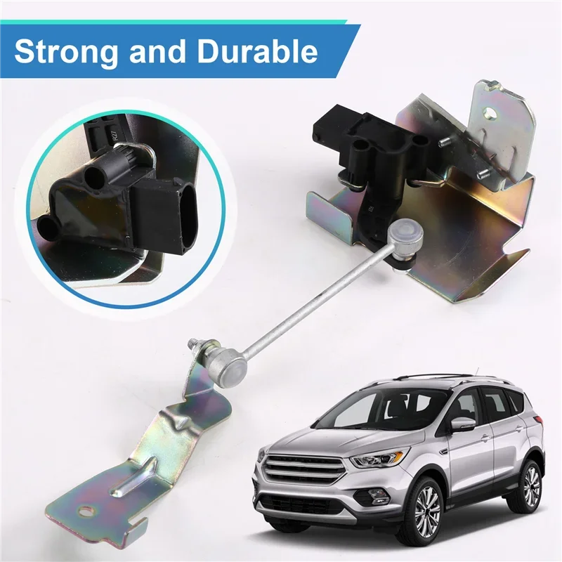 FOR Conjunto de Sensor de nivel faro trasero coche para Ford Kuga 12-19 soporte Sensor de altura suspensión CV61-13D036-
