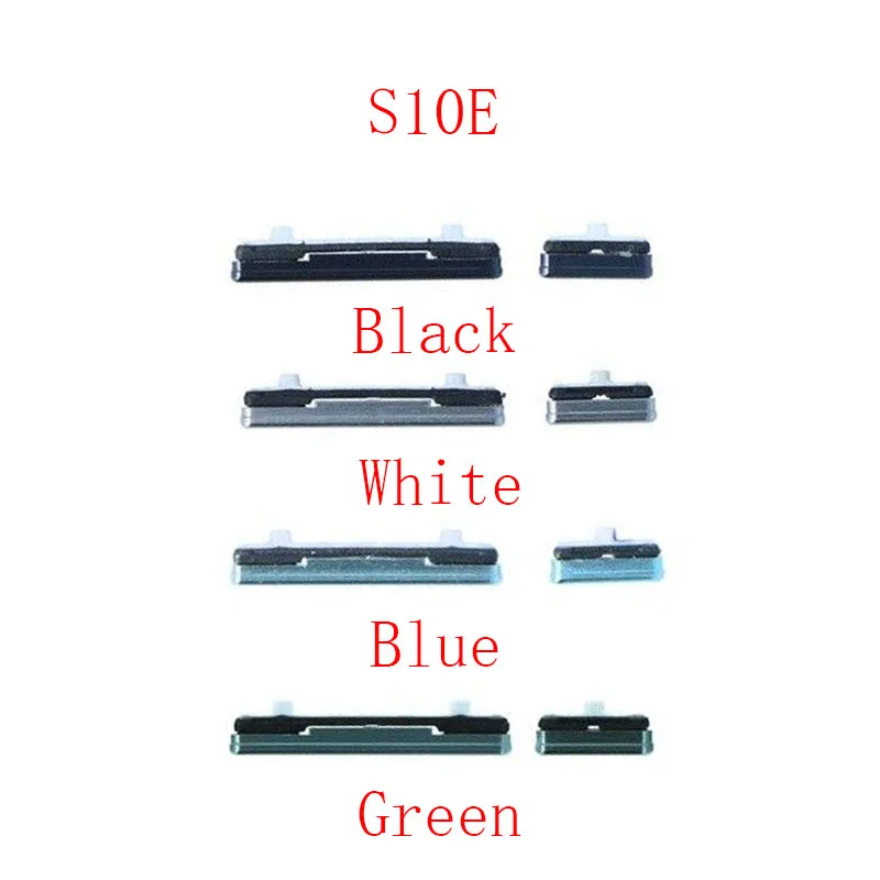 1Set Power On Off Switch Lautstärke taste Seiten taste für Samsung Galaxy S10 plus Lite G973F G9777B G977U G975 S10E G970F S10Lite G770F