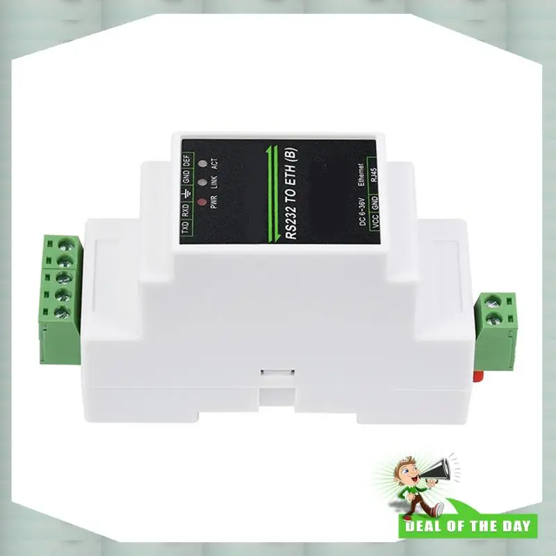 

24-часовая доставка, монтаж на рейку, промышленный последовательный сервер с поддержкой POE, RS232 через Ethernet, RJ45, преобразователь TCP/IP