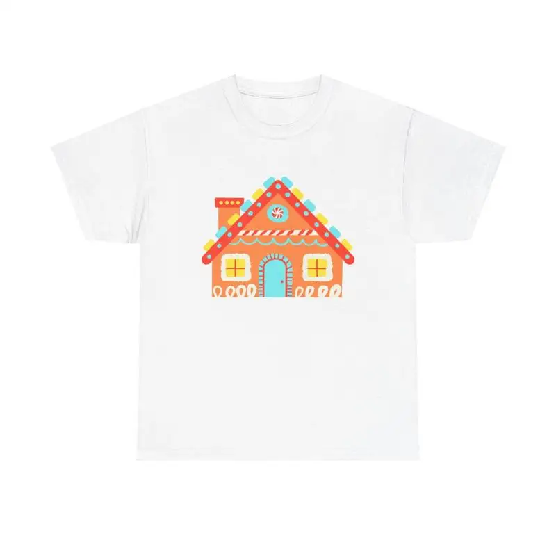 Gingerbread House Holiday Shirt whimsical festive family cozy baking cute tee