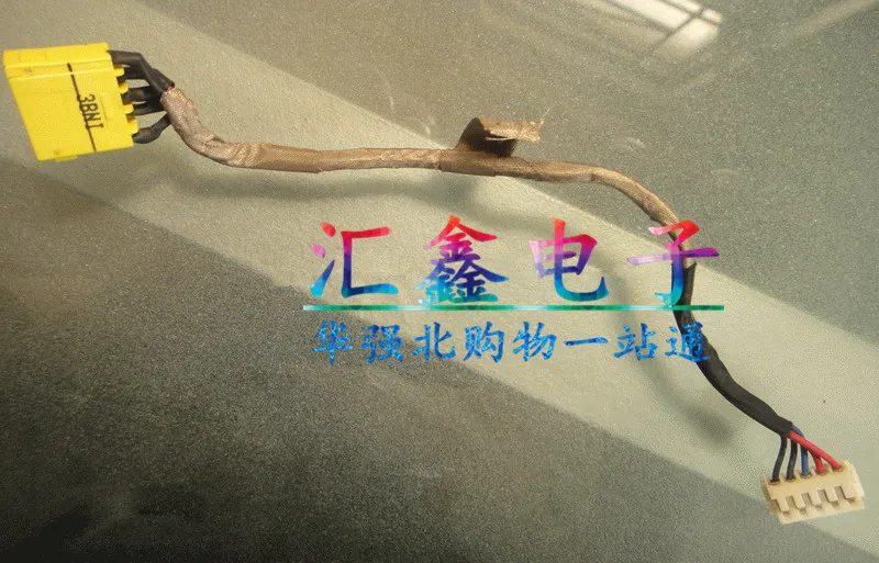 

Для Lenovo G700 G700-5939 Интерфейс питания для зарядки с квадратной головкой, гибкий кабель, хвостовая вилка с кабелем DC-IN