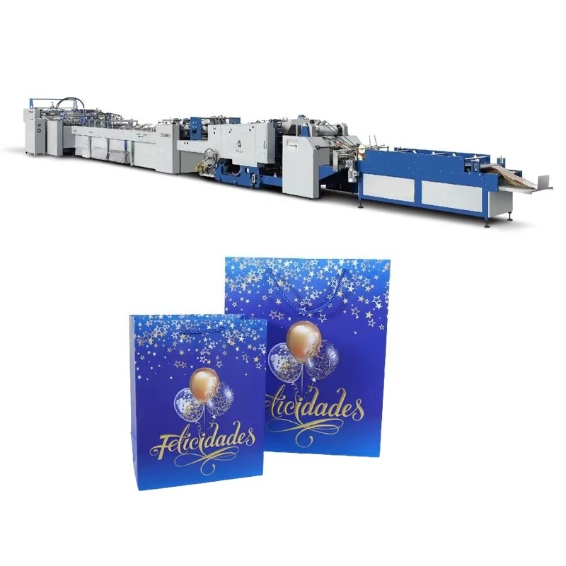 High Efficiency Basic Paper Bag Making Machine With Top Fold & Forming Function