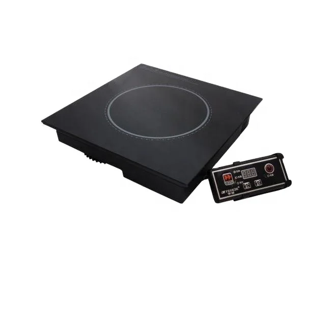 Factory 2000W Touch Control Square Build in HotPot Induction Cooker