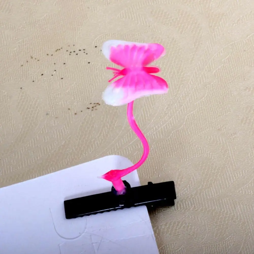 

Пара заколок для волос в корейском стиле: имитация ростков бобов, вишни, грибов, цветов, растений, бабочек, мультяшных уток