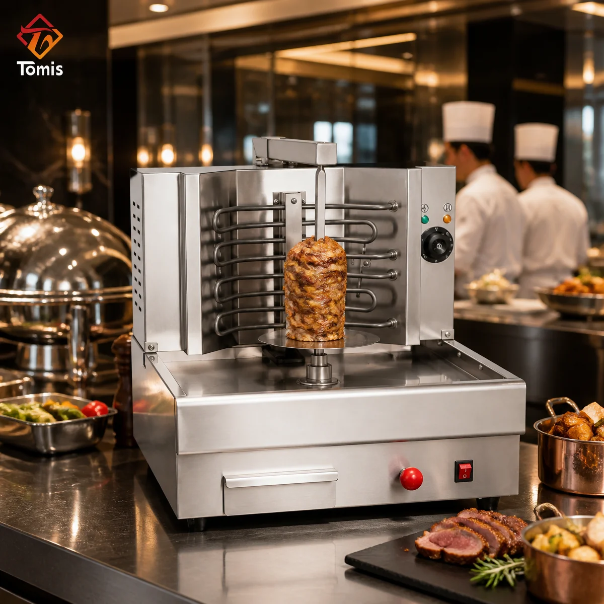 業務用電気式シャワルマ機メーカー。レストラン向けステンレス製 - Kebab Shawarma Machine のレビューと価格