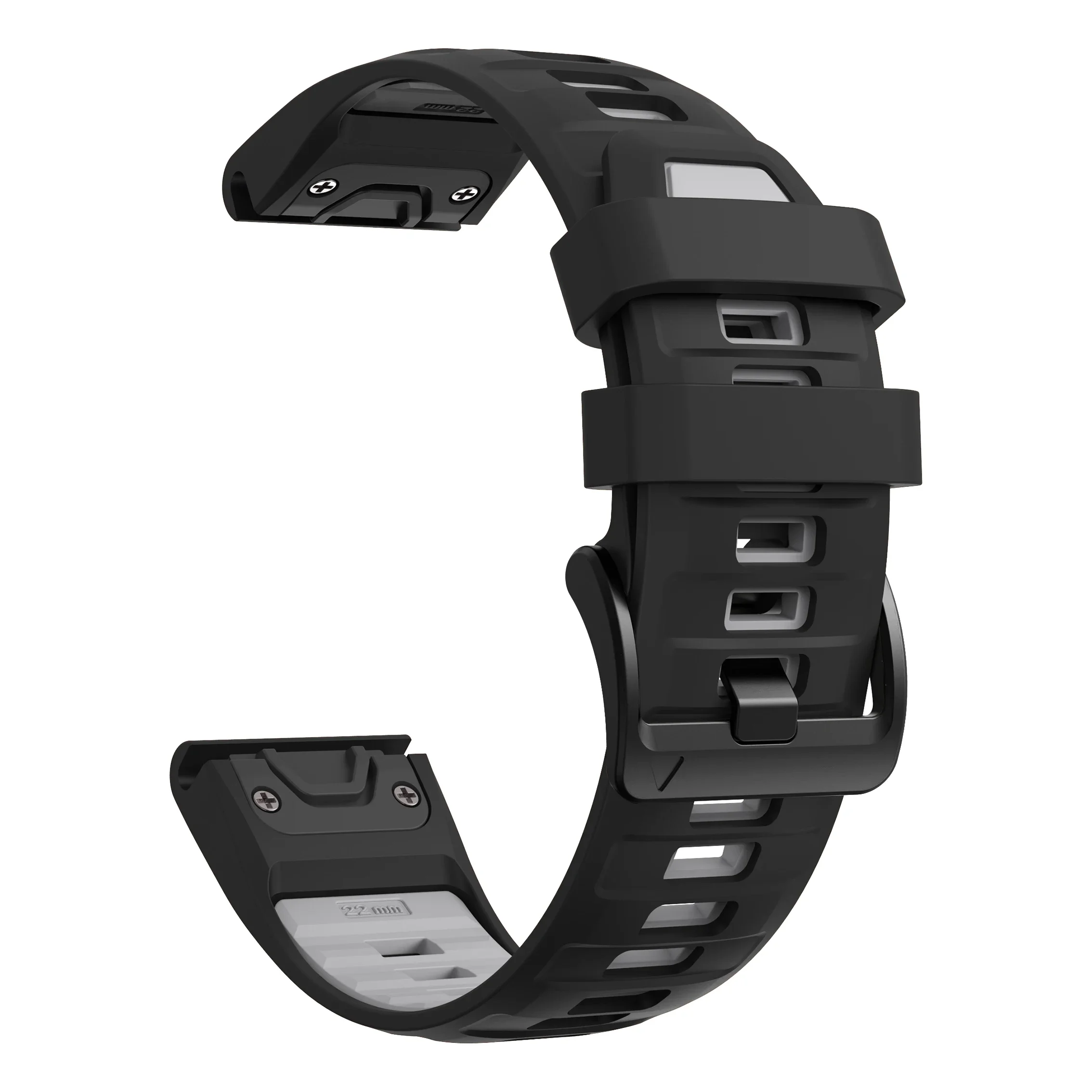 QuickFit 22 26 mm Silikonarmband für Garmin Fenix 8 51 mm E 47 mm 7X 7 6X Epix Pro Instinct 3 2X Forerunner 970 965 955 Uhrenarmband
