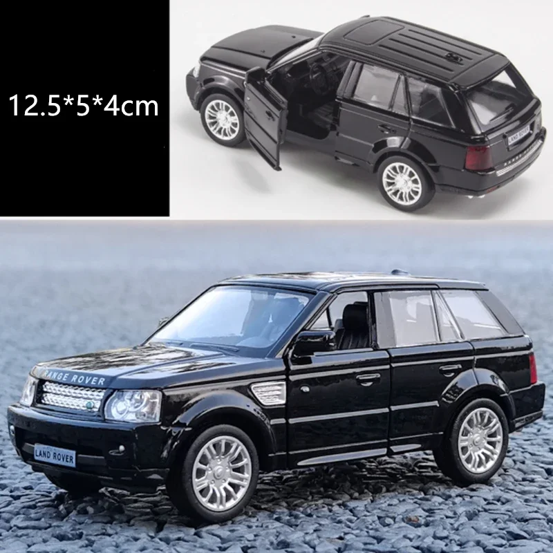 1:36 Land Rover Defender Alloy Car Model Diecasts & Toy Metal Off-road Vehicles Range Rover Toy Car Model Simulation Gifts