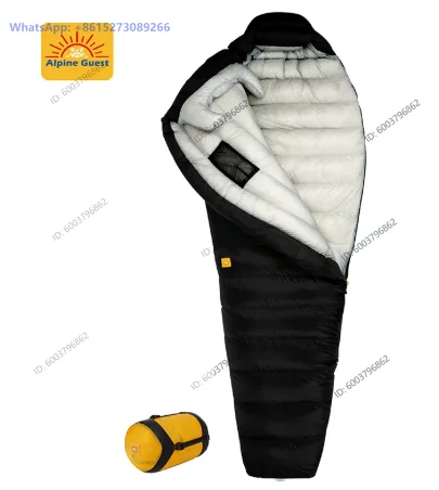 Alpine Guest Alpine New 10d Ultra Light Adult Outdoor Camping Hiking 850 Down Sleeping Bag