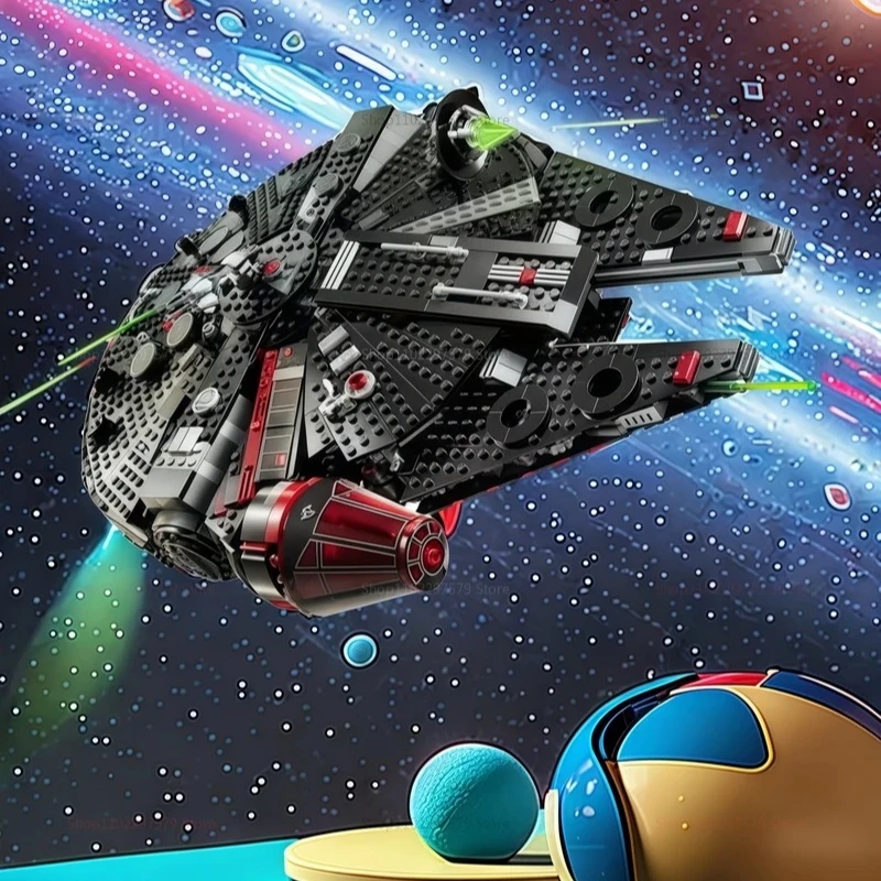 nouveau-1579-pieces-75389-star-bataille-reconstruction-voie-lactee-le-faucon-fonce-faucon-millenaire-bricolage-modele-bloc-de-construction-cadeau-d'anniversaire