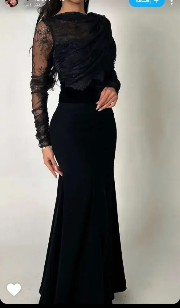 Vintage Black Prom Dresses A-Line Pleated Lace Evening Dress Ankle Length Zipper Formal Party Dresses فساتين مناسبة رسمية