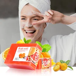 Kojic Acid Soap for Radiant Youthful Skin-Vitamin Retinol & Turmeric Fusion-Deep Cleansing  for Face & Body