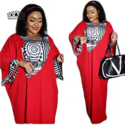 Oversize Vestidos Africanos Para Mujeres Talla Grande Free Style African Dashiki Dress for Women