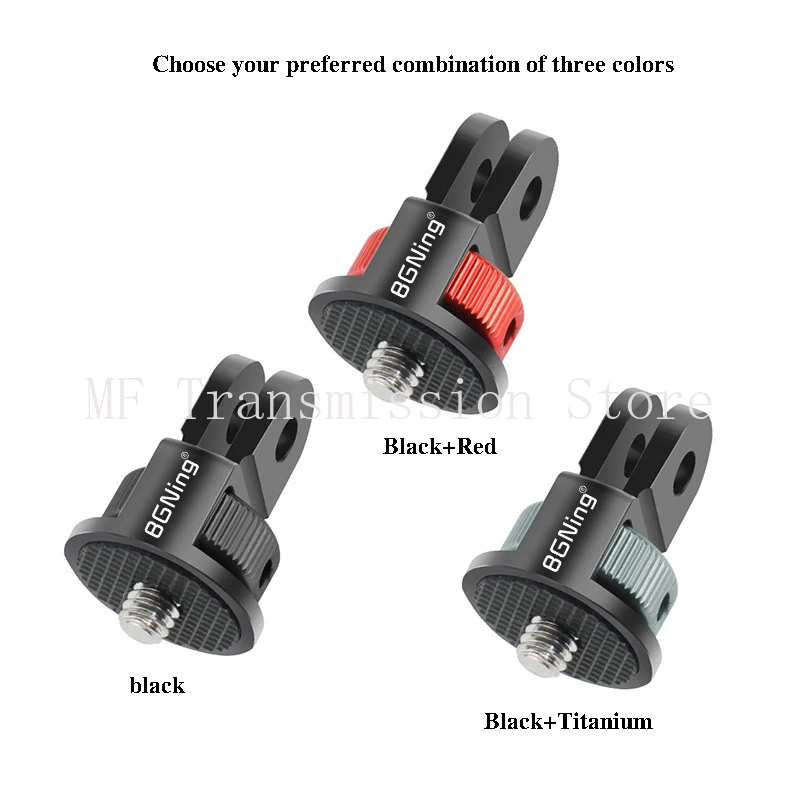 Metal Tripod Adapter ¼ -20 Converted To GoPro Hero 12 11 10 9 8 7 5 Insta360 X2 X3 DJI Osmo Sports Camera Accessories