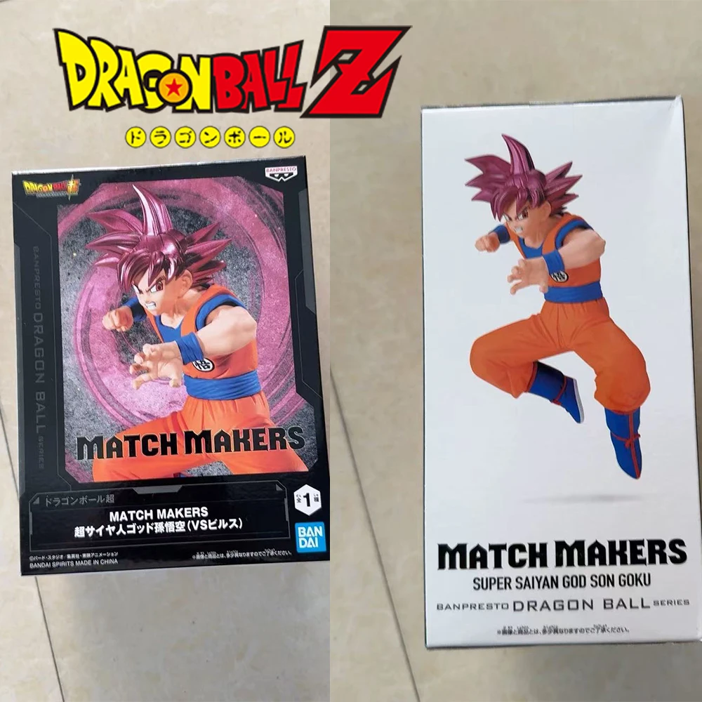 

Фигурка Dragon Ball Super Anime — Son Goku Vs Beerus Super Saiyan God — модель экшн-игрушки в оригинальной упаковке