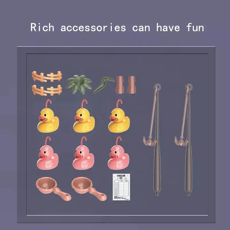 Jeu de compétition de pêche à filature en boucle électrique pour enfants, maison de jeu amusante, jeu d'eau d'été, jouet de puzzle coule pour enfants