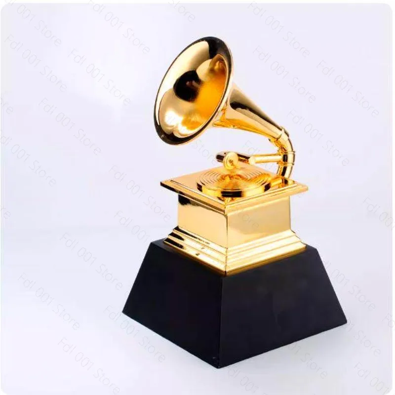 Grammy Trophy Academy Awards Cup Emmy Trophy Craft Ornament Model Memorial Home Decor Collectible Souvenir