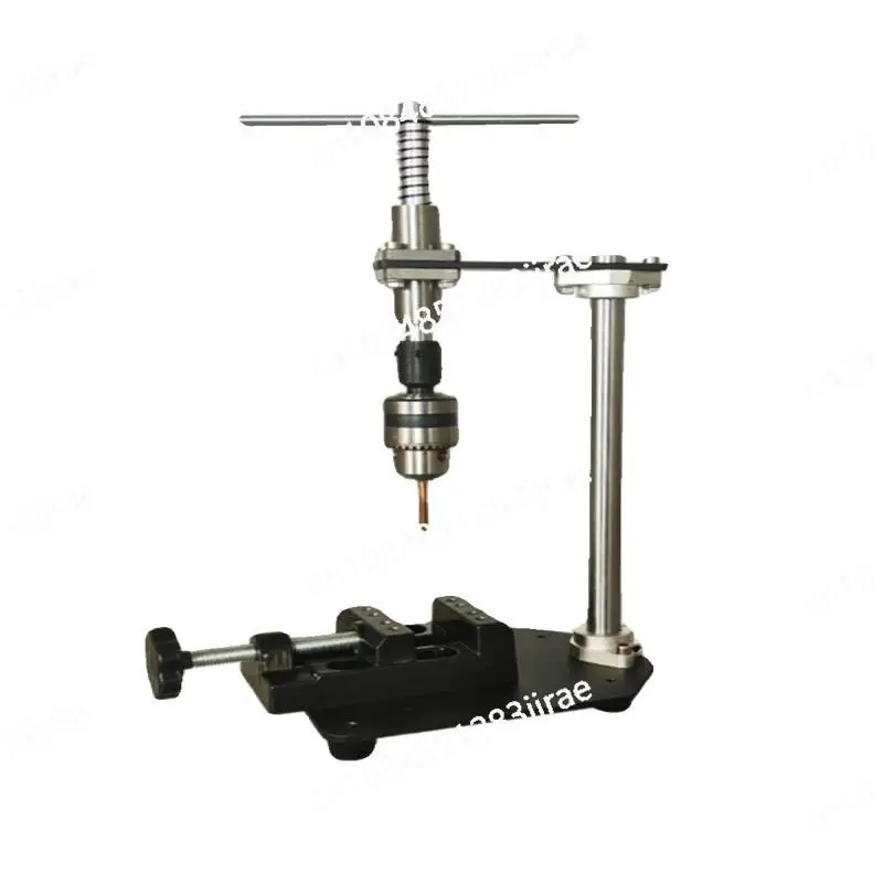 

Manual Vertical Tapping Machine Tapping Teeth Small Hand Adjustable Tap Wrench Table Winch Lengthened Ratchet Swing Probe Arm