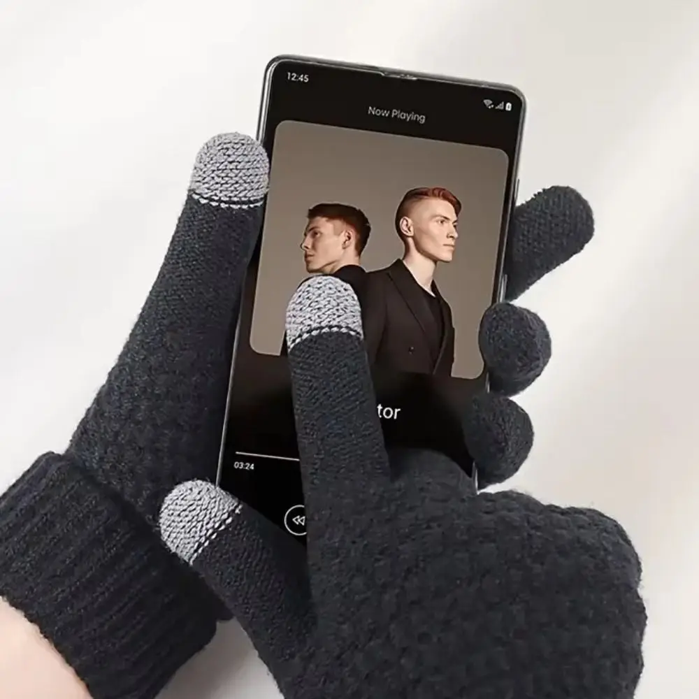 4 قطعة/المجموعة لينة قبعة شتوية قبعة طقم أربطة عنق الحماية الحرارية رشاقته الحرارية قفازات محبوكة قبعة الصوف اصطف قبعة صوف دافئة