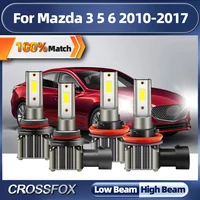 Bombillas LED para faros delanteros de coche, lámparas para Mazda 3, 5, 6, 240-9005, 2010, 2012, 2013, 2014, 2015, 2016, 40000LM, 2017 W, HB3, H11