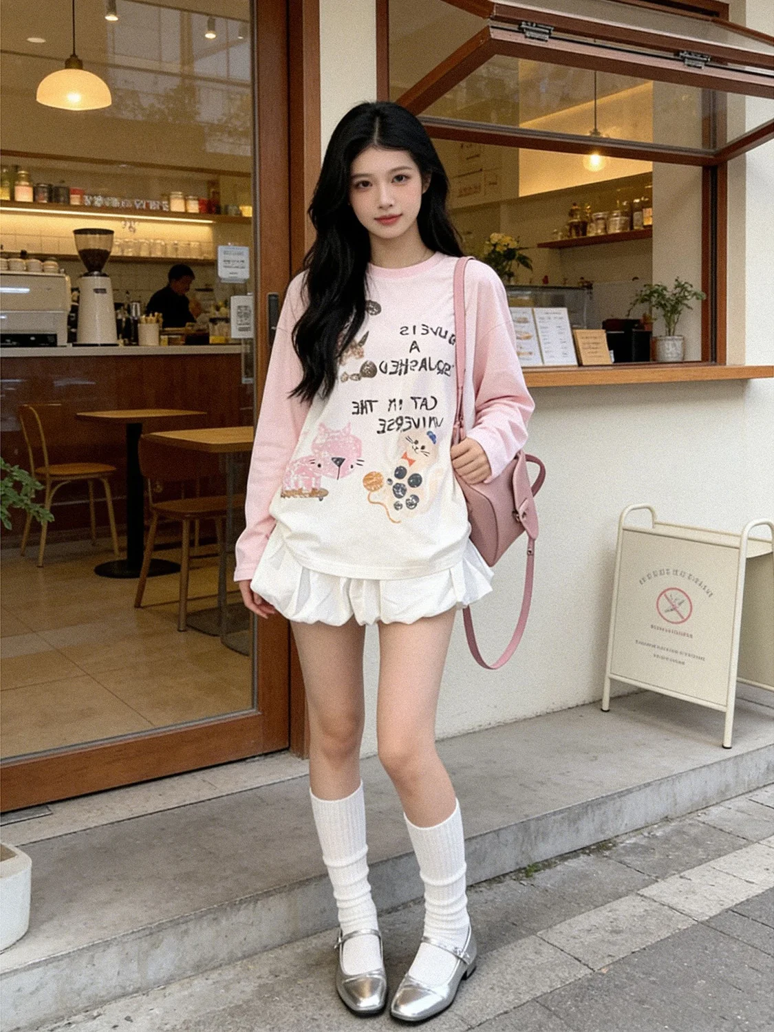 Loose Long Sve T-Ir…