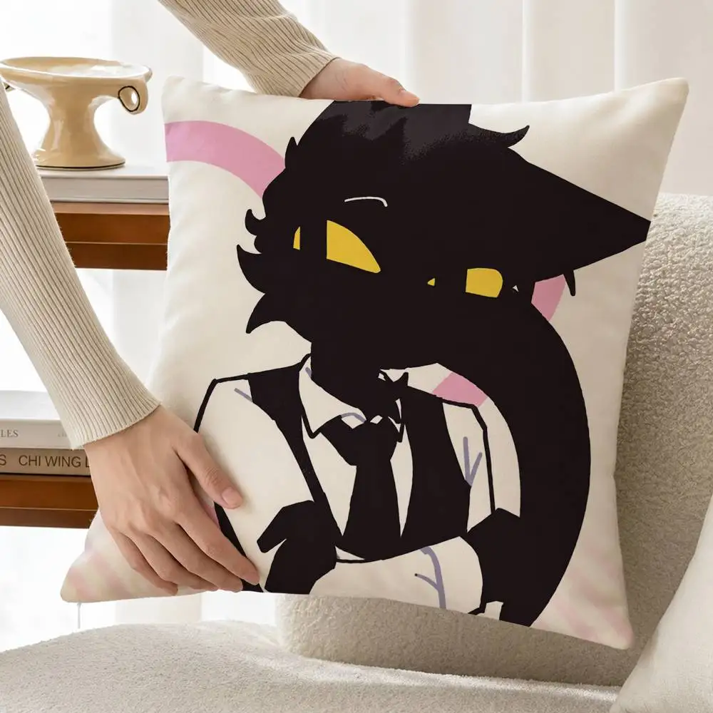 Animal GAME Hospital S-Secret Agent Customizable Square Pillow case Double Sided Print Sofa Bedroom Decor Cushion Cover