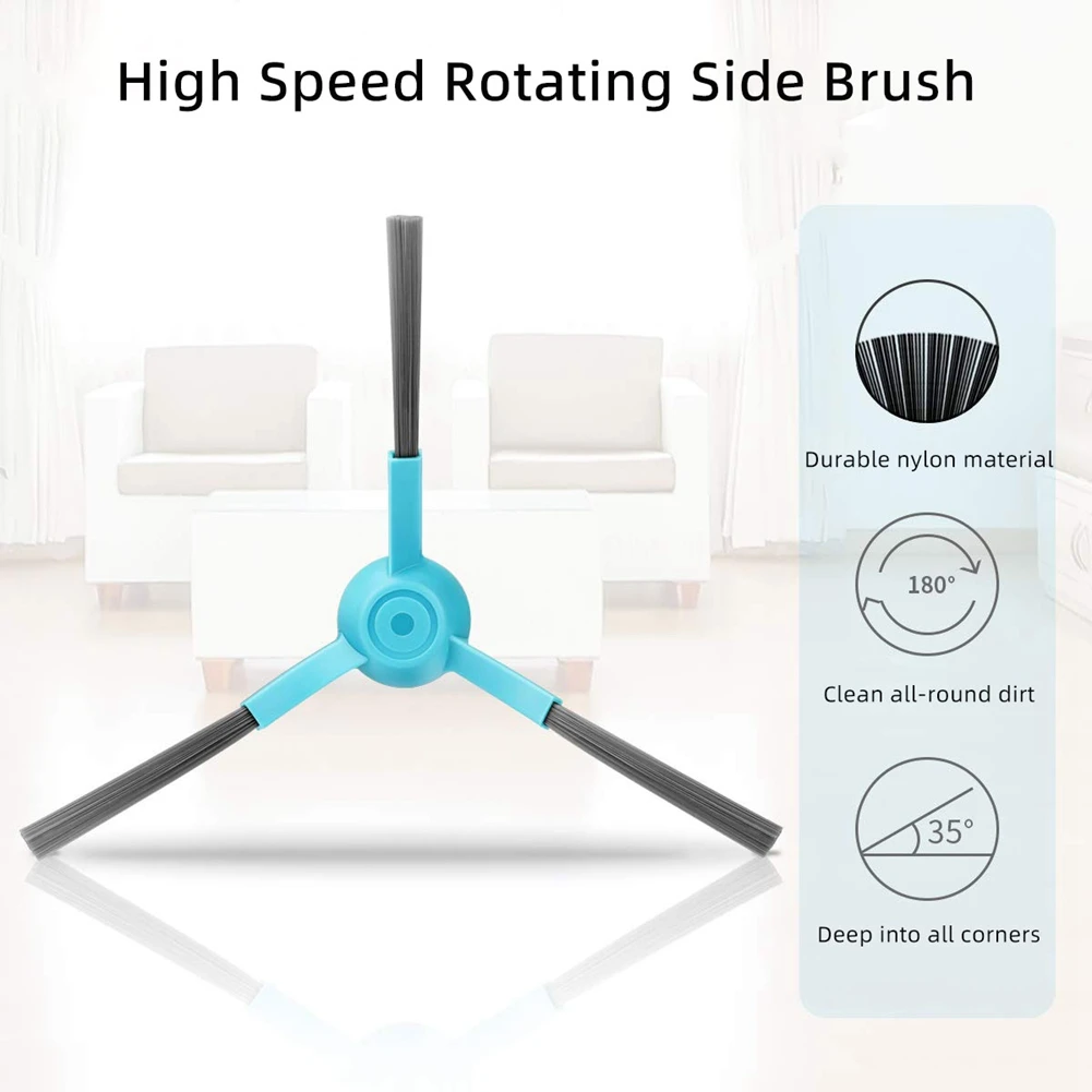 بديل لـ Cecotec Conga 3090 جهاز آلي لتنظيف الأتربة قطع غيار الأسطوانة الرئيسية فرشاة جانبية فلتر Hepa ممسحة القماش