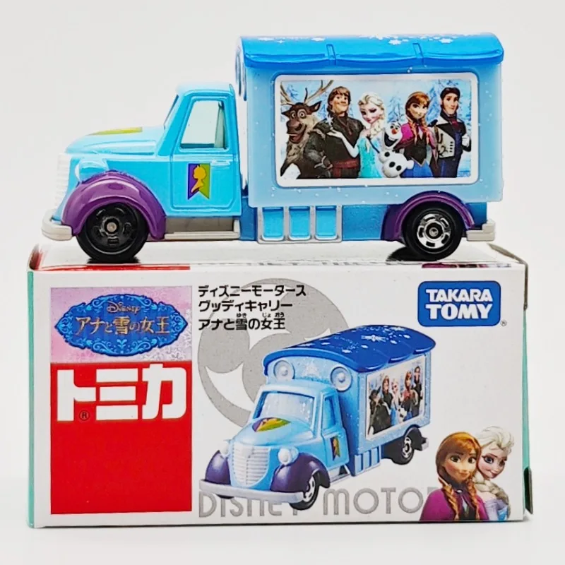 TAKARA TOMY Tomica DISNEY MOTORS Frozen Elsa Truck Legering Speelgoed Motorvoertuig Diecast Metaal Model Geschenken