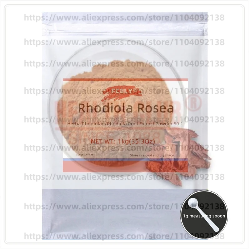 Pó de Extrato de Rhodiola Rosea 50g-1000g 50:1 para DIY e Uso Doméstico – Preço Base, Fornecimento Exclusivo, Entrega Rápida