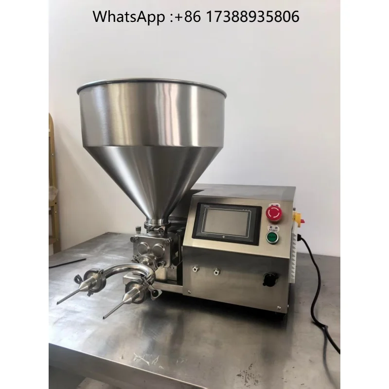 Commercial Puff Cream Small Cake Filling Machine / Cup Cake Filling Machine / Cake Paste Filling Machine