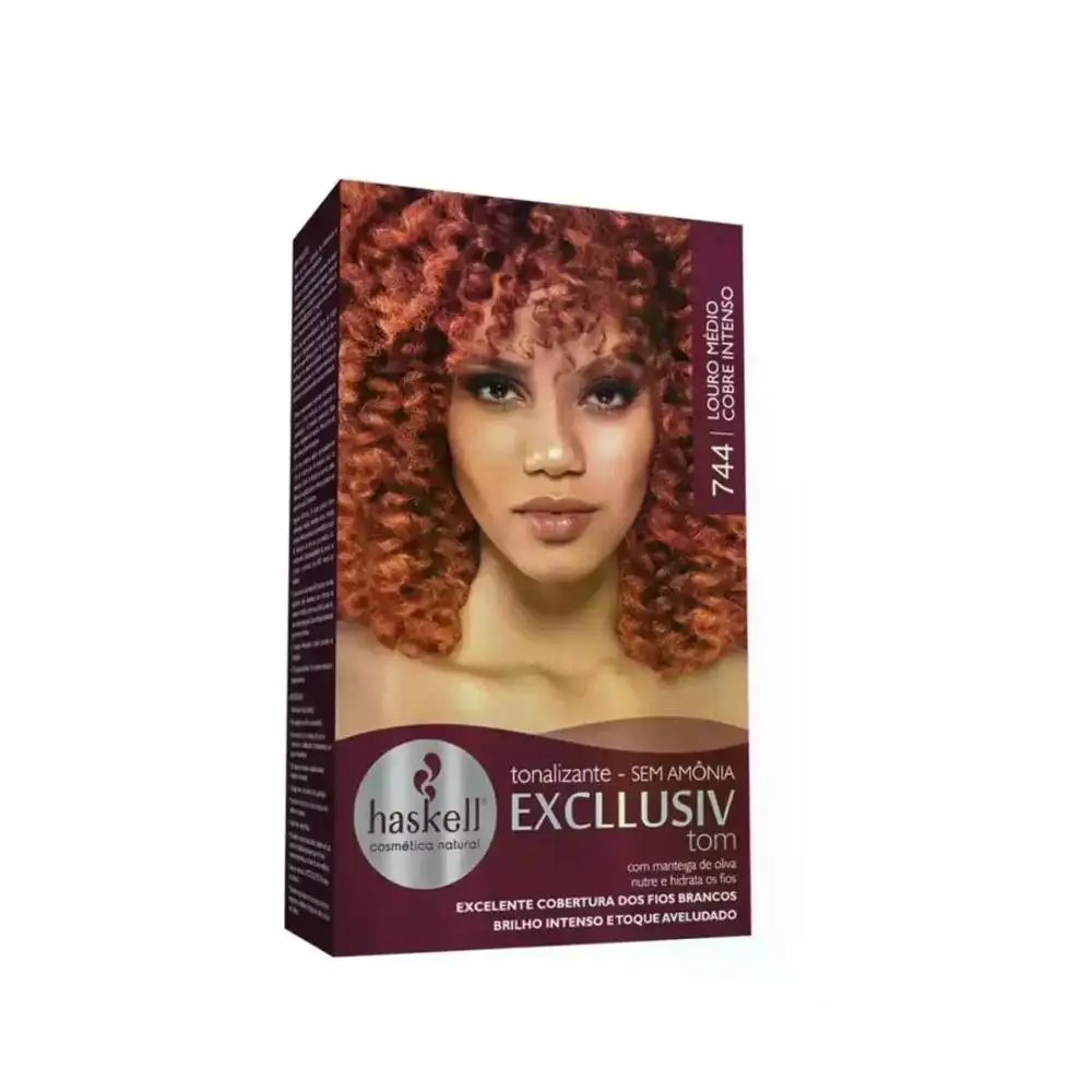 Toning Medium Blonde Copper Intense 7.44 Haskell